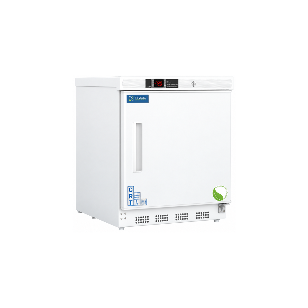 ARES Cool 4.6 cu. ft. Solid Door Undercounter Built-in Controlled Room Temperature Cabinet