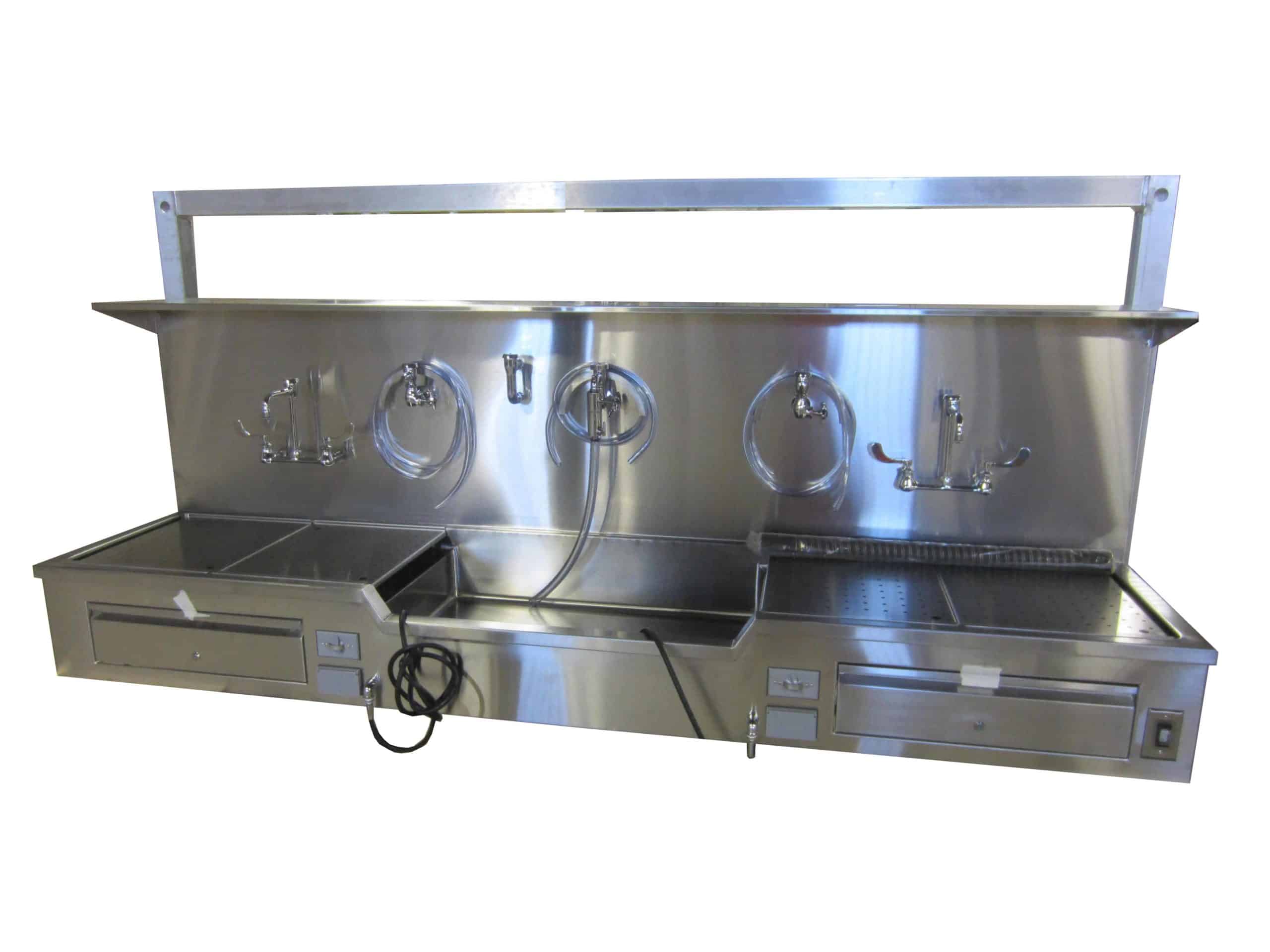 Mopec C 200 Series Autopsy Sinks Wall Mounted - Image 2