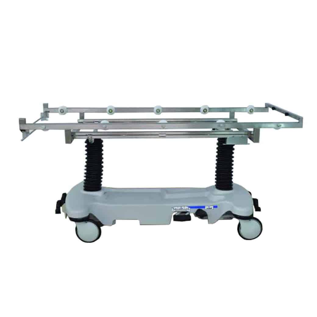 Mopec Hydraulic Roller Cadaver Carrier for 27” Body Trays