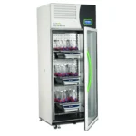 Caron 7401-33 maximum capacity shaker-ready incubator with 6 orbital shaker platforms installed