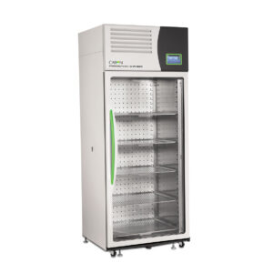 Caron 7000-33 stability chamber front view, 33 cu ft temperature and humidity environmental chamber