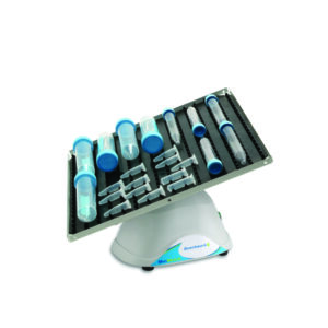 Benchmark Scientific B3D1320 BioMixer 3D nutating shaker with 12x12 inch dimpled platform for multiple samples