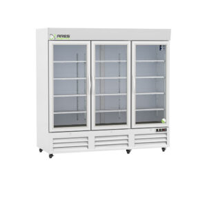 72 cu ft lab fridge with microprocessor controller, R290 refrigerant, and forced-air directional cooling