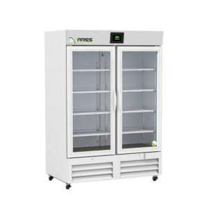 ARS-HC-LP-49 49 cu ft ARES Cool Plus Series glass door laboratory refrigerator for 1°C to 10°C scientific cold storage