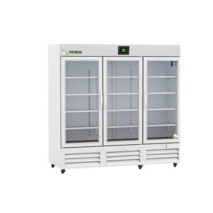 72 cu ft lab fridge with microprocessor controller, R290 refrigerant, and forced-air directional cooling