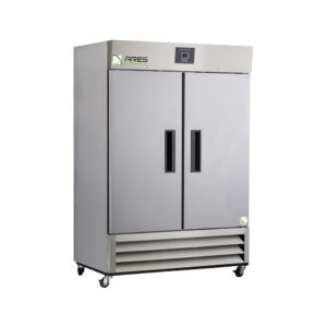 ARS-HC-SSP-49FA 49 cu ft ARES Cool Plus Series stainless steel auto-defrost laboratory freezer for -15°C to -25°C