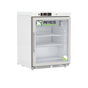 ARS-HC-UCBI-0404G-ADA 4.6 cu ft ADA glass door built-in undercounter laboratory refrigerator, door closed
